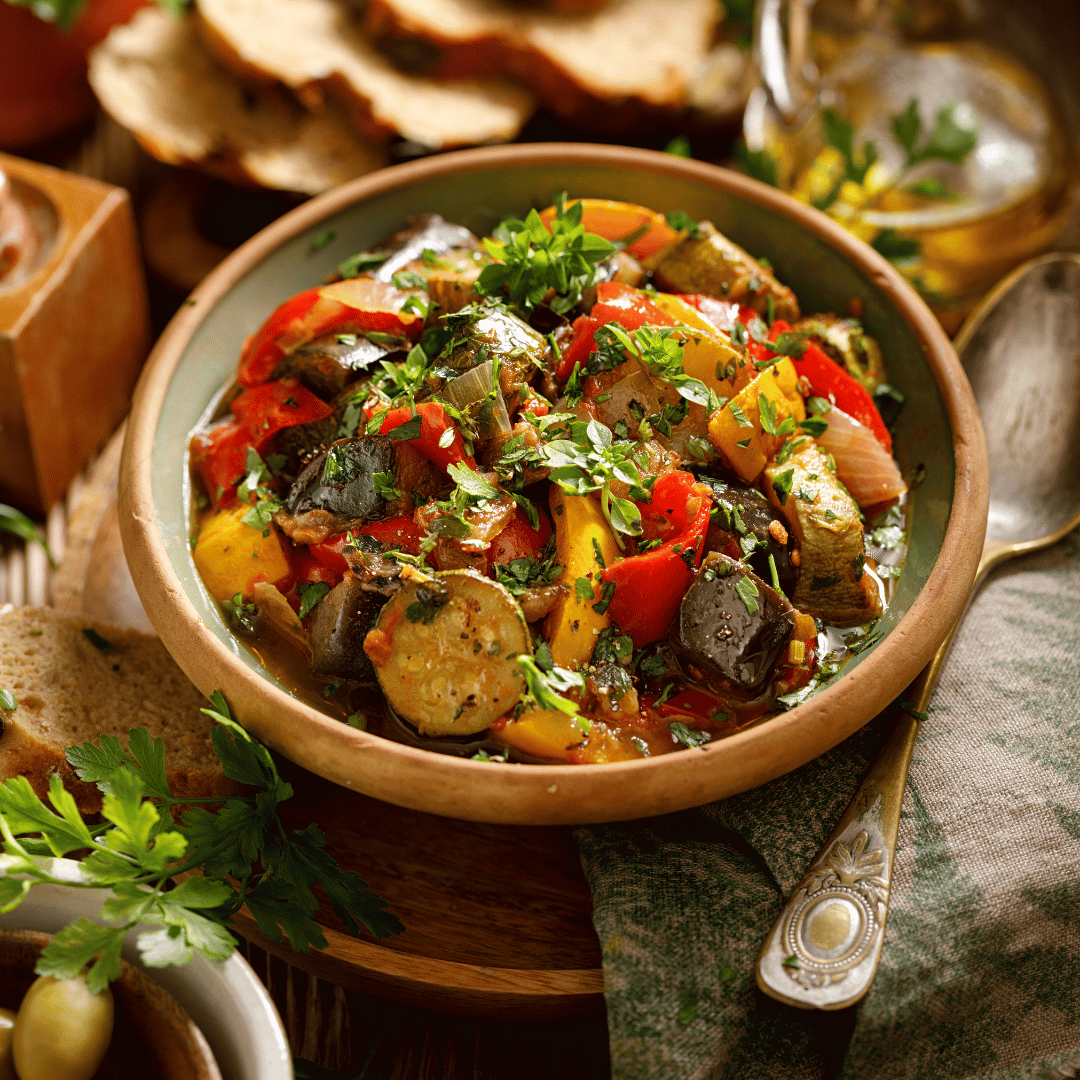 Ratatouille rapide à la Viande Hachée