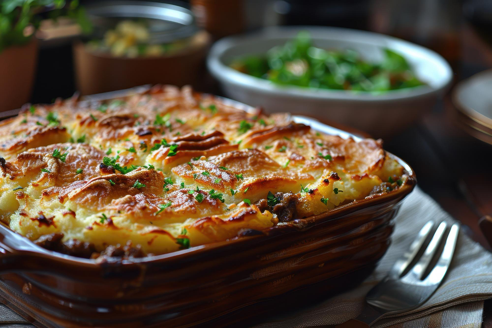 la recette facile du hachis parmentier à base de viande hachée
