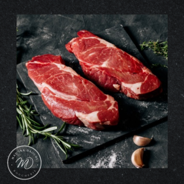 RECETTE Madina Daoudi - 
Basse côte de boeuf  - options