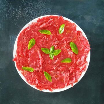 RECETTE Madina Daoudi - 
Carpaccio  - options