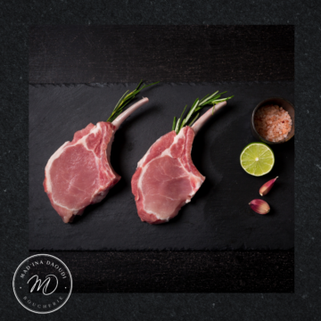 RECETTE Madina Daoudi - 
Côtes d'agneau  - options