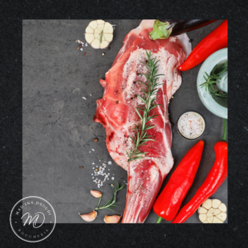 RECETTE Madina Daoudi - 
Epaule d'agneau  - options
