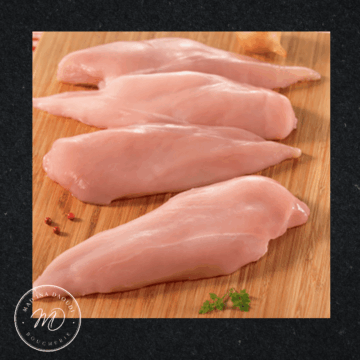 RECETTE Madina Daoudi - 
Filets de poulet  - options