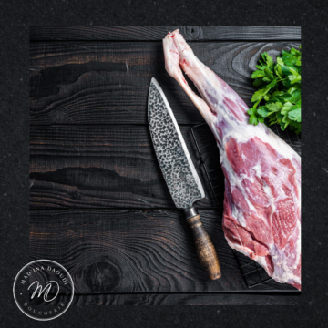 RECETTE Madina Daoudi - 
Gigot entier  - options
