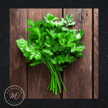 RECETTE Madina Daoudi - 
Pack 3 Persils