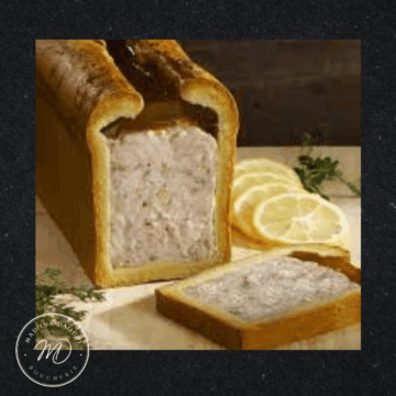 RECETTE Madina Daoudi - 
Pâté en croûte volaille  - options