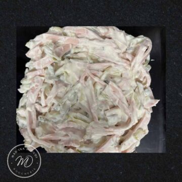 RECETTE Madina Daoudi - 
Salade Italienne  - options